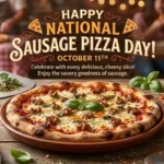 National Sausage Pizza Day Wishes