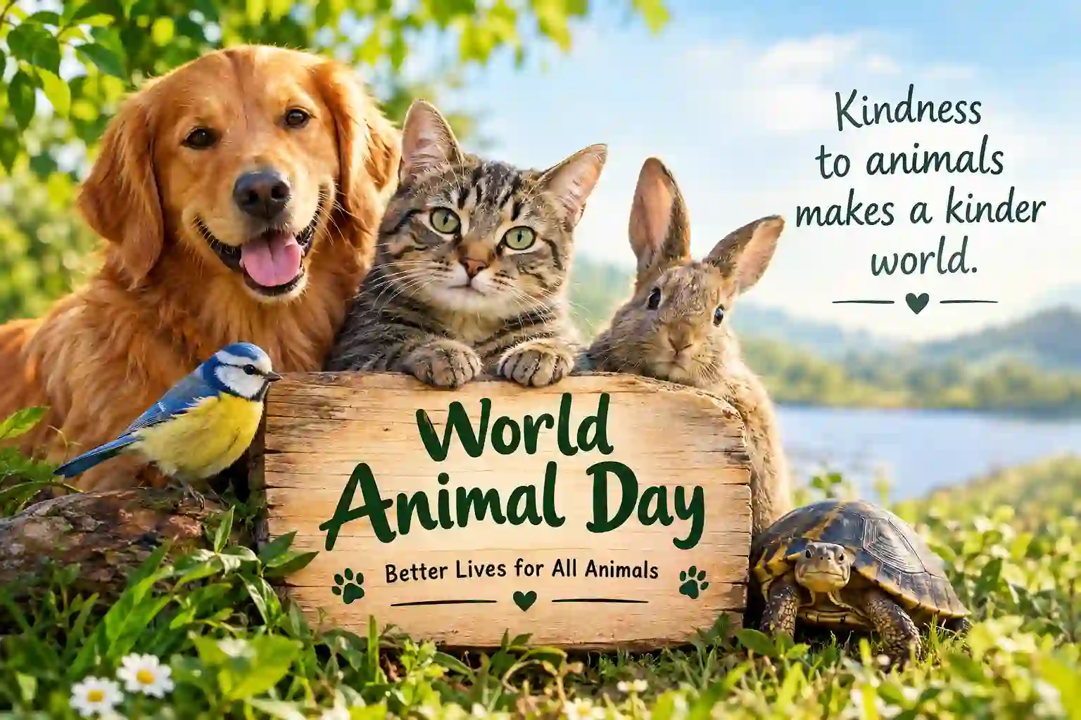 World Animal Day Wishes